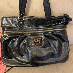 Black coach purse